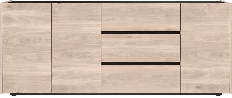 GERMANIA Sideboard Cantoria, Soft close-Funktion bei Türen und Schubladen, griffloses Design