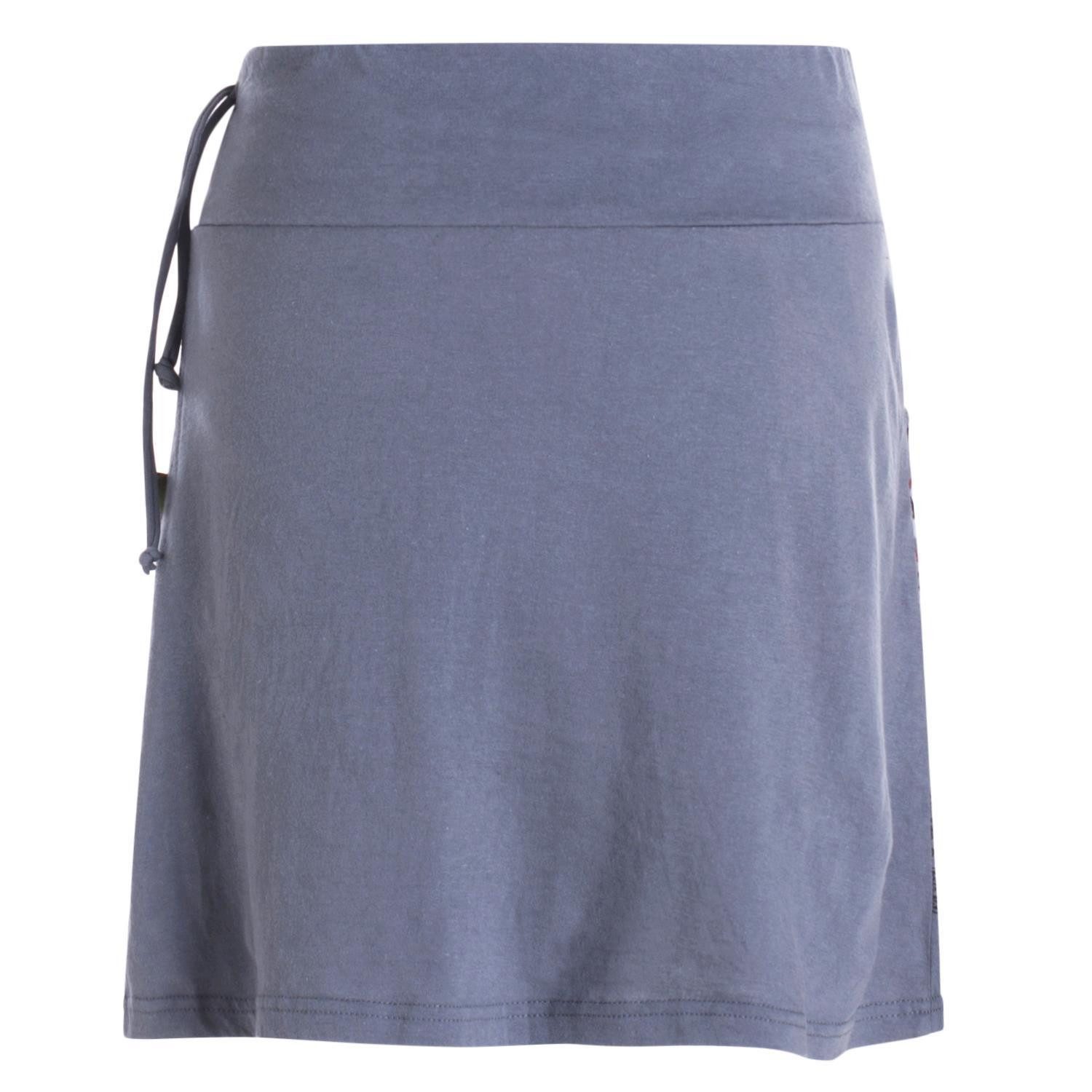 Vishes Minirock Kurzer Baumwoll-Rock Taschen-Rock Mini-Rock günstig online kaufen