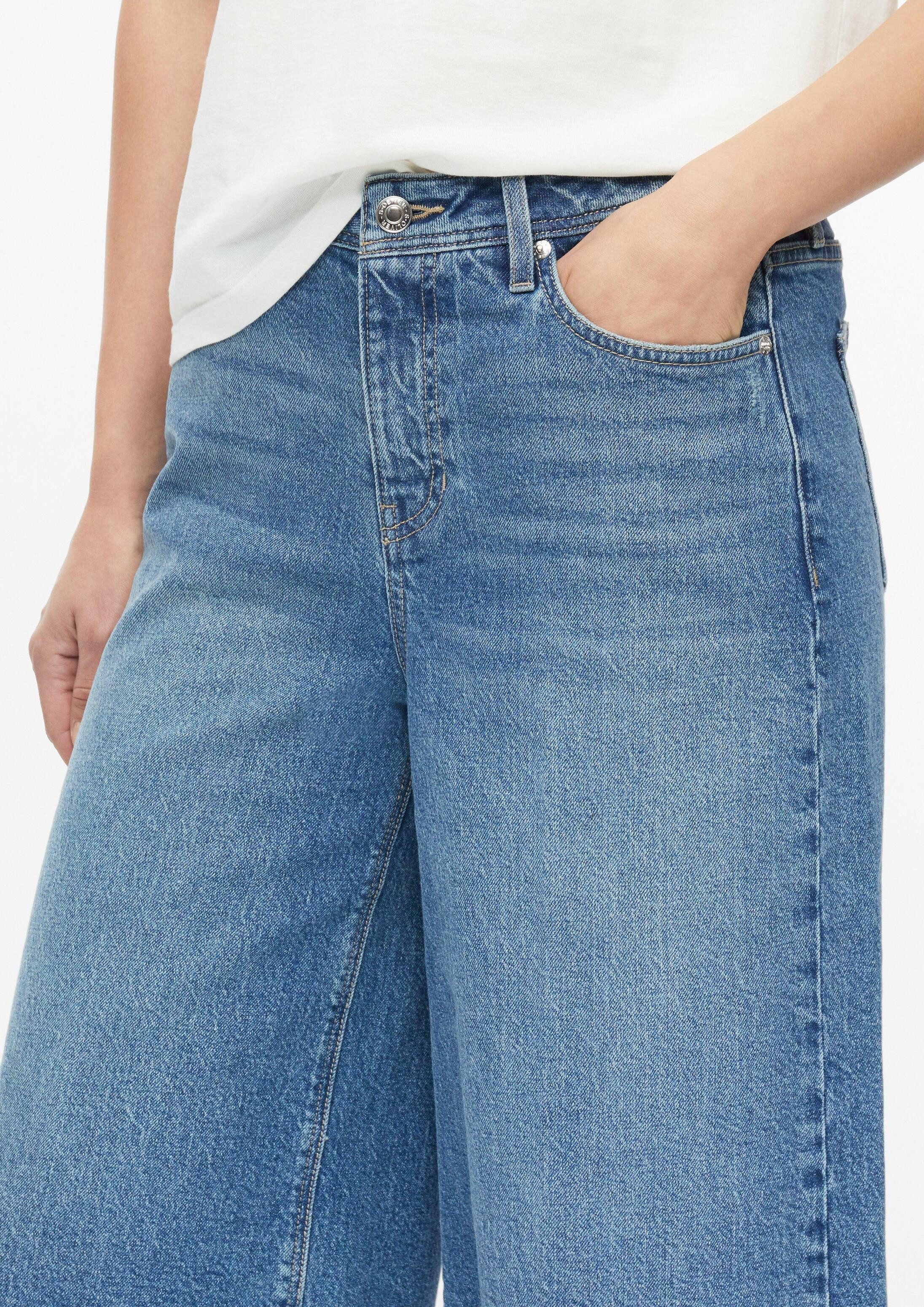 s.Oliver Jeansshorts Jeans-Hose SURI Jorts Suri / Mid Rise / Wide Fit – Bild 4 von 5