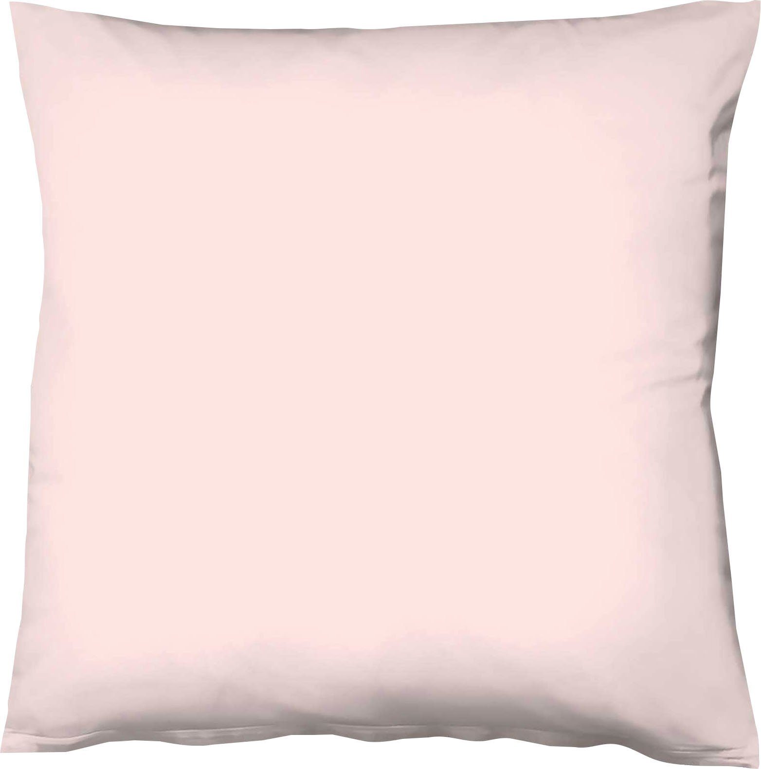 fleuresse Kissenbezüge Colours, (2 Stück), edler, bügelfreier Interlock-Jersey aus 100% Baumwolle