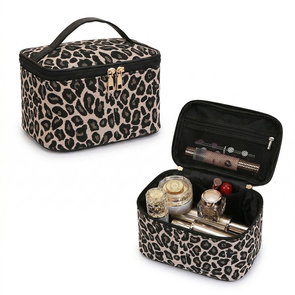 Kulturbeutel Kosmetiktasche für Damen,Make-up-Tasche, tragbare
