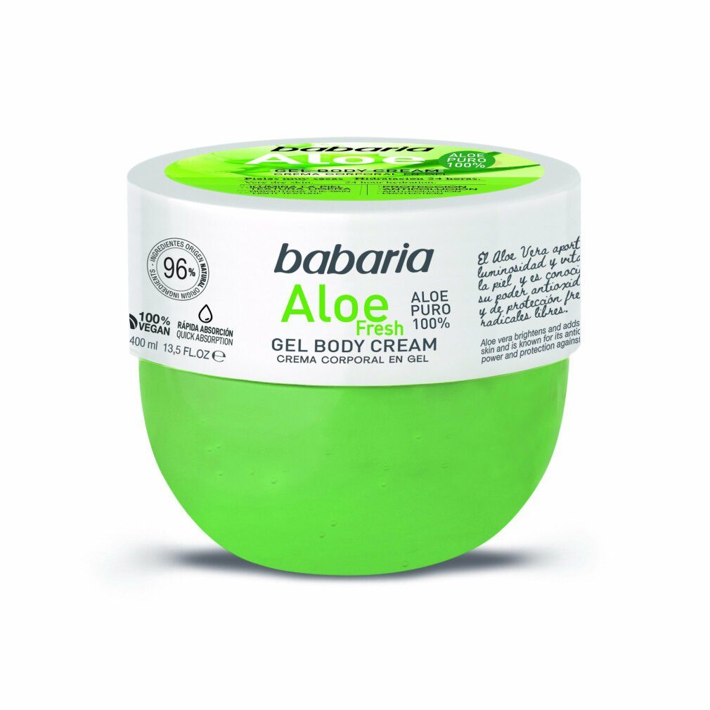 Babaria Körpercreme babaria Fresh Körperpflegemittel Aloe 400ml
