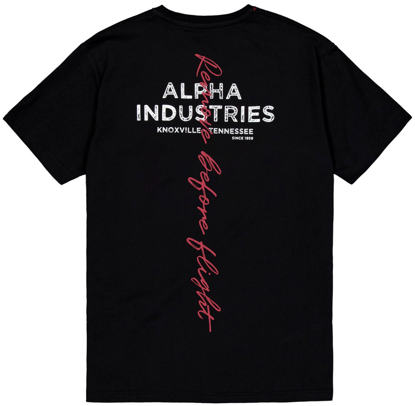 Alpha Industries Rundhalsshirt Signature BP T Baumwolle, regular fit – Bild 4 von 4