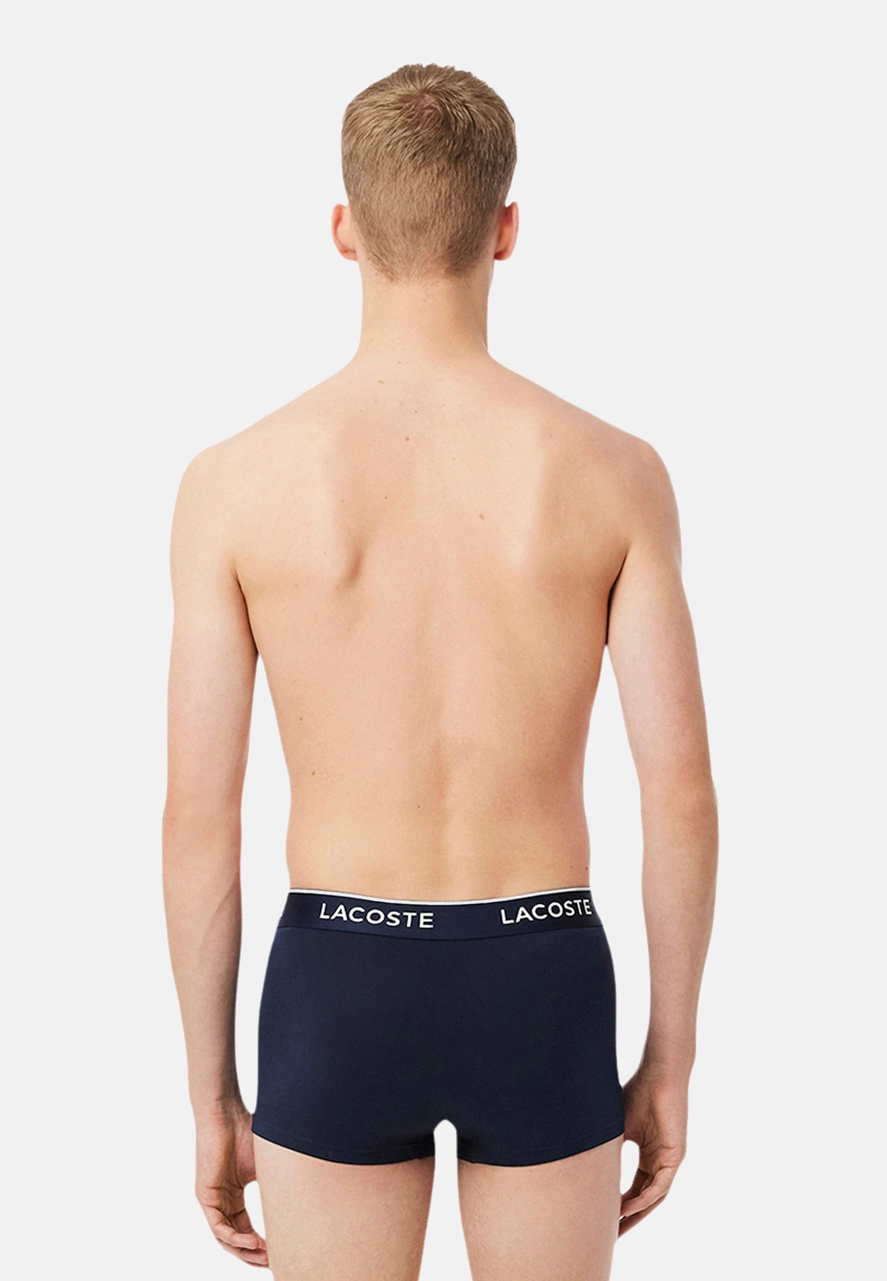 Lacoste Boxershorts Boxershorts Unterhosen 3-Pack (3-St)