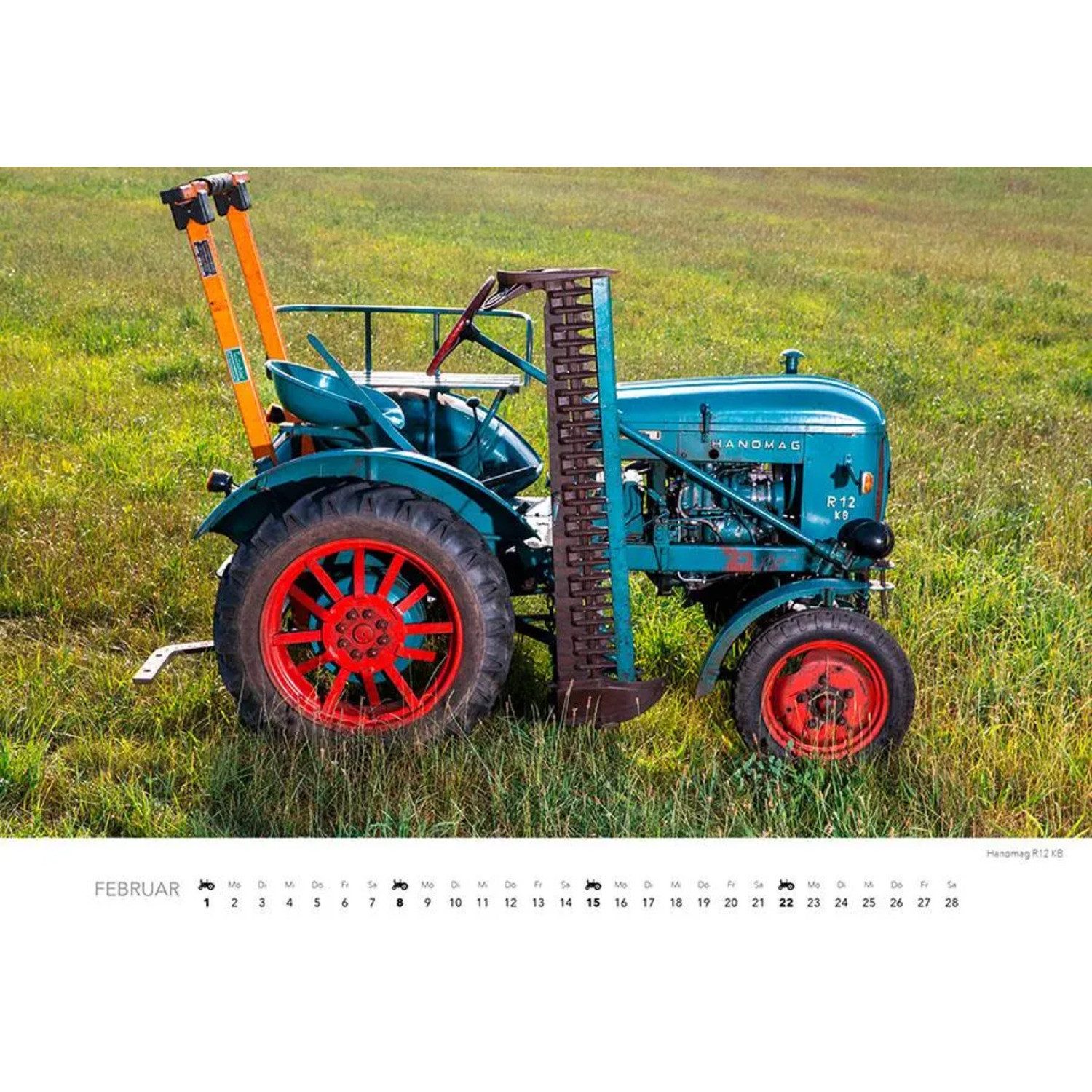HEEL Verlag Wandkalender Klassische Traktoren Kalender 2026