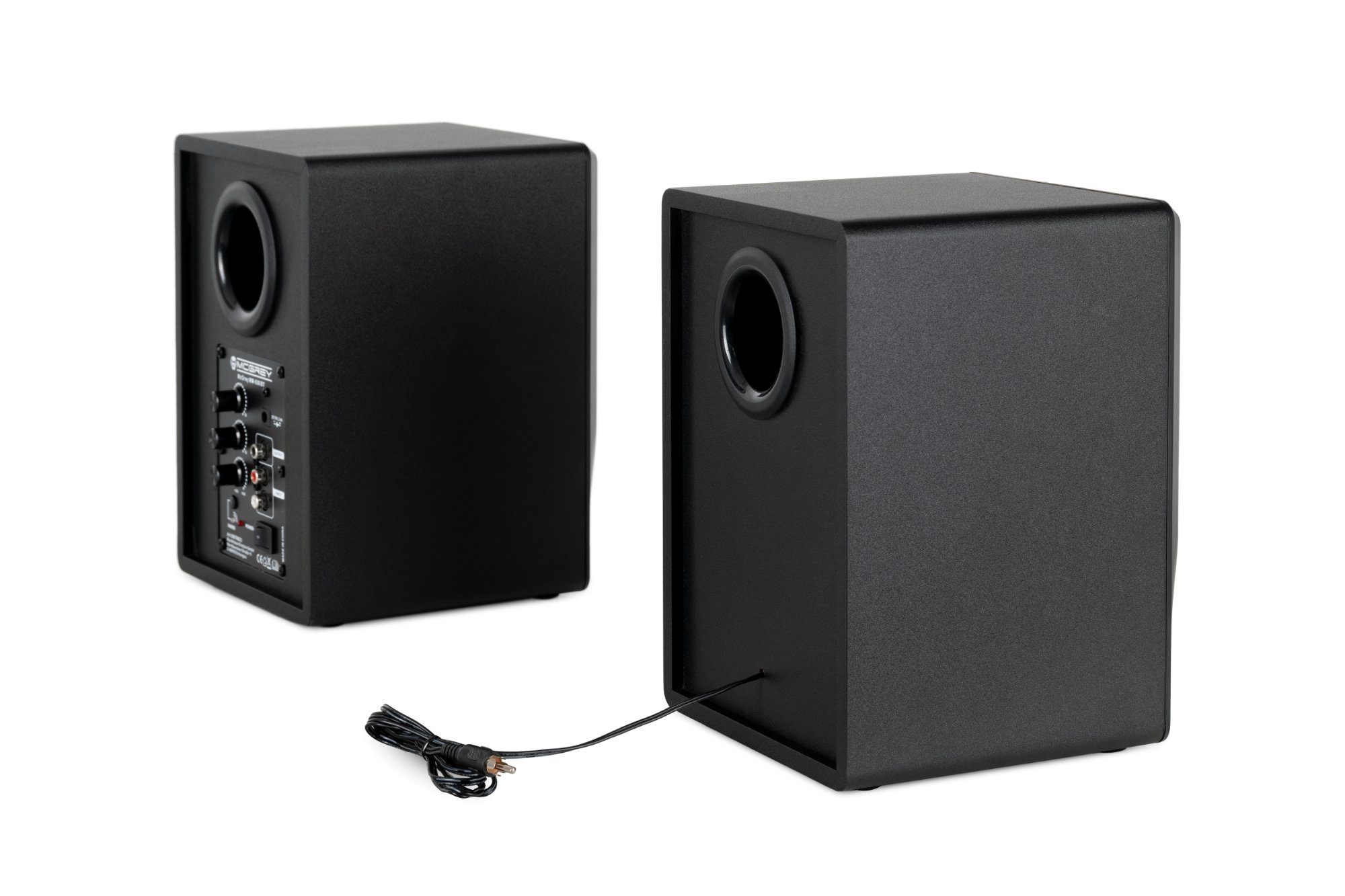 McGrey MM-440BT Multimedia Studio Monitor 2.0 Lautsprecher 40 und Regallautsprecher W, Paar Tiefen) Höhen Tonregler 5.1, mit für (Bluetooth