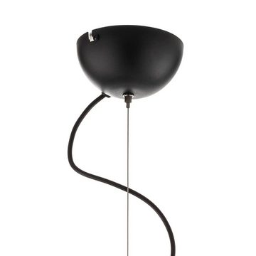 Lindby Hängeleuchte Jornam, dimmbar, Leuchtmittel nicht inklusive, Modern, Metall, Glas, Schwarz, weiß, 3 flammig, E14, Deckenlampe