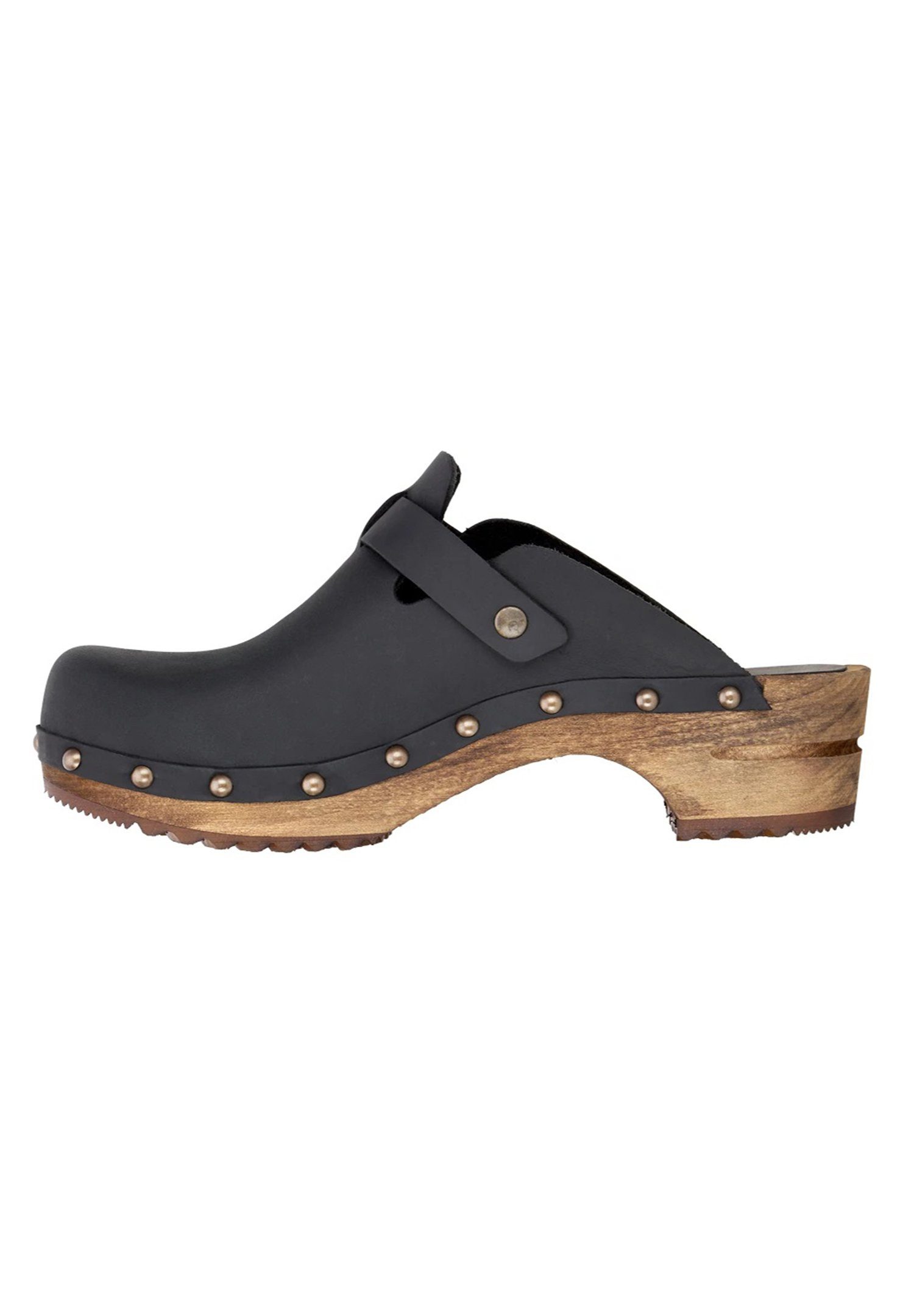 Sanita Wood Kristal open Pantolette