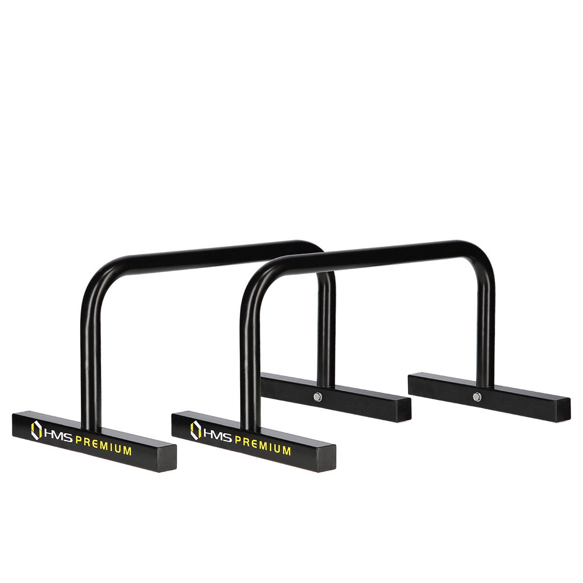 HMS Premium Liegestützgriffe PW10 Parallettes Push Up Bars Calisthenics, Stabile Stahlkonstruktion