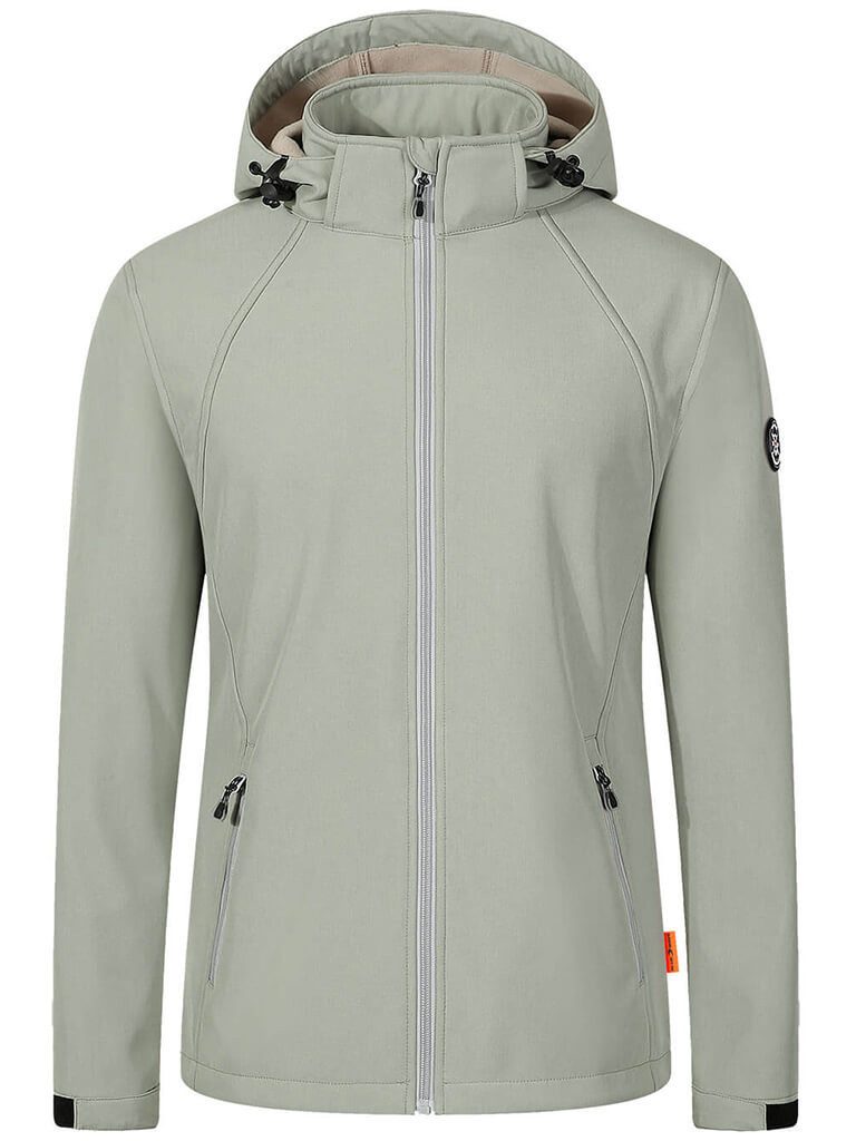 Blue Wave Softshelljacke Damen Jacke Maite mit abnehmbarer Kapuze - winddic günstig online kaufen