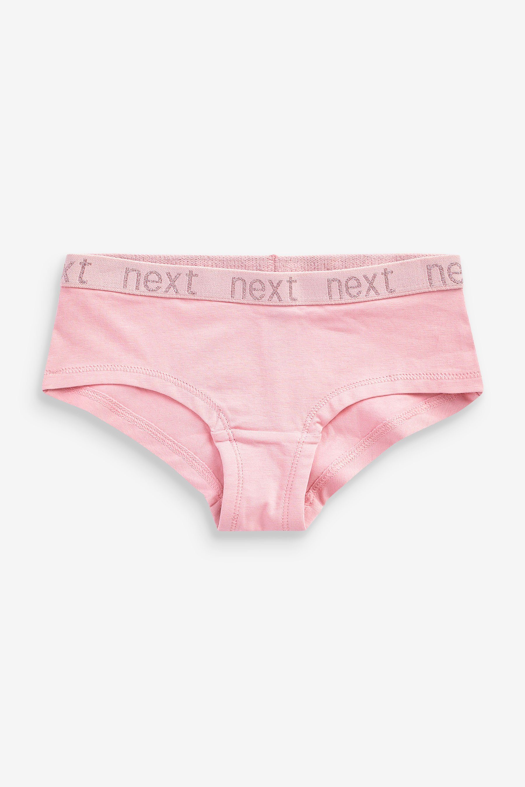 im Next Sparkle Pink/White/Grey 7er-Pack (7-St) Hipster Hüftslips