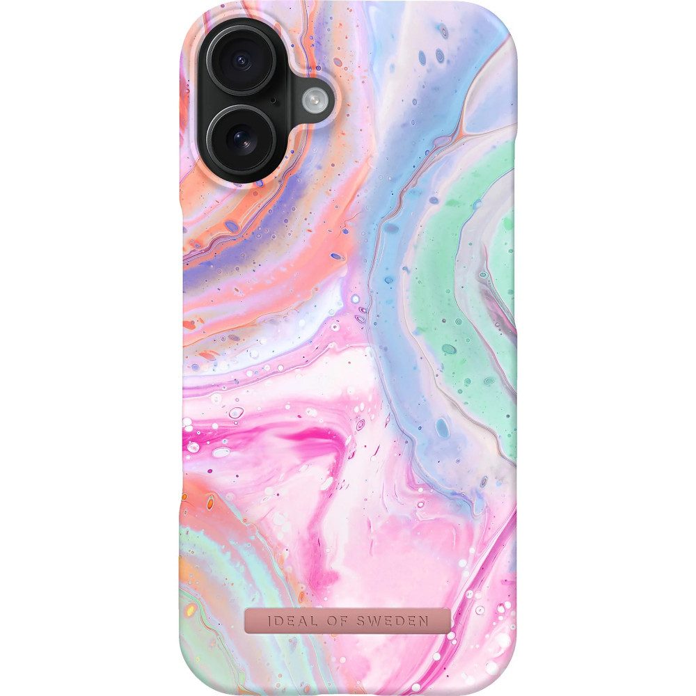 iDeal of Sweden Handyhülle Printed Case MagSafe iPhone 16, Pastel Marble Handyhülle