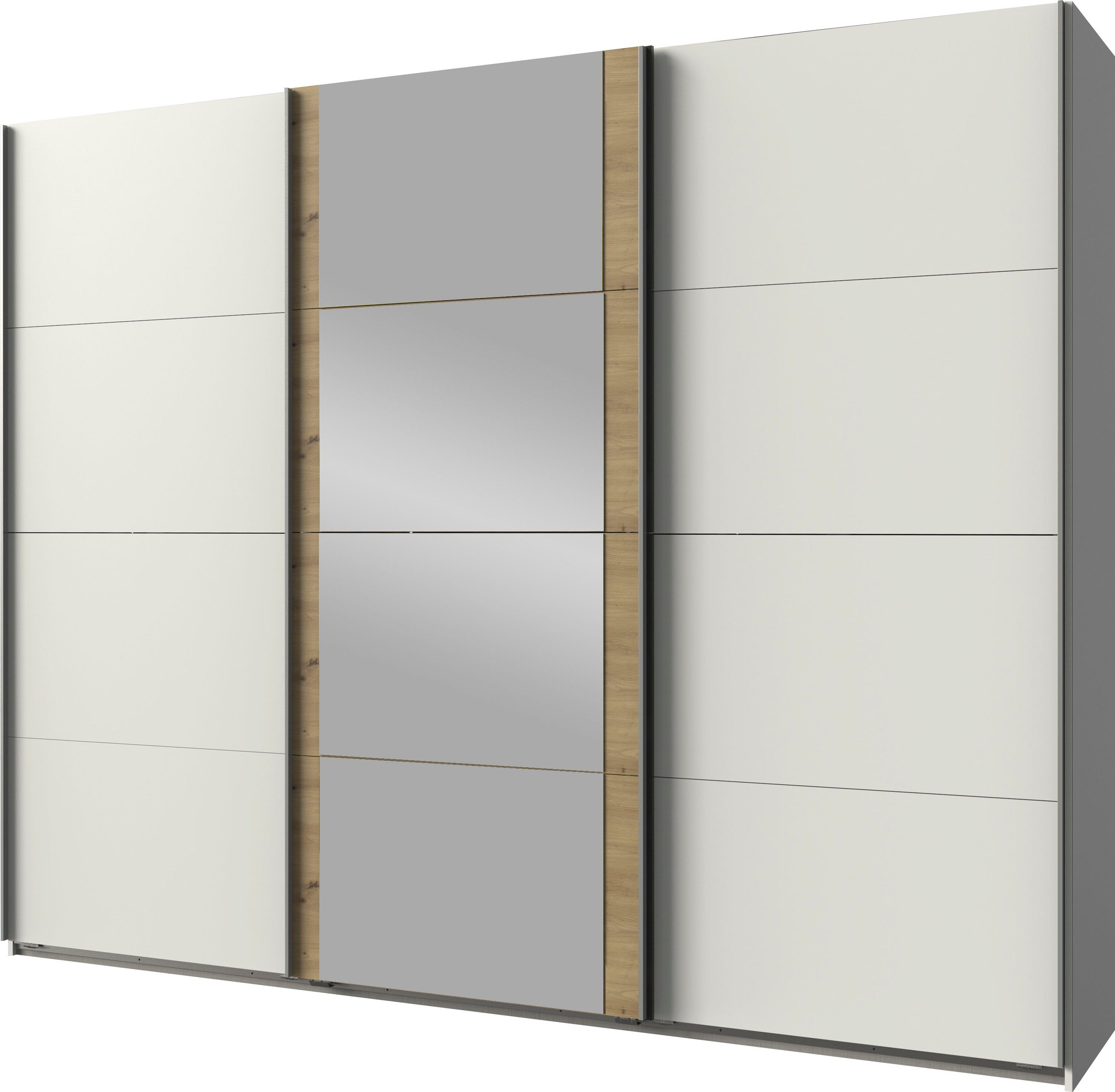 Wimex Schwebetürenschrank Bern Schiebetürenschrank Schrank mit zusätzlicher Innenausstattung, Garderobe