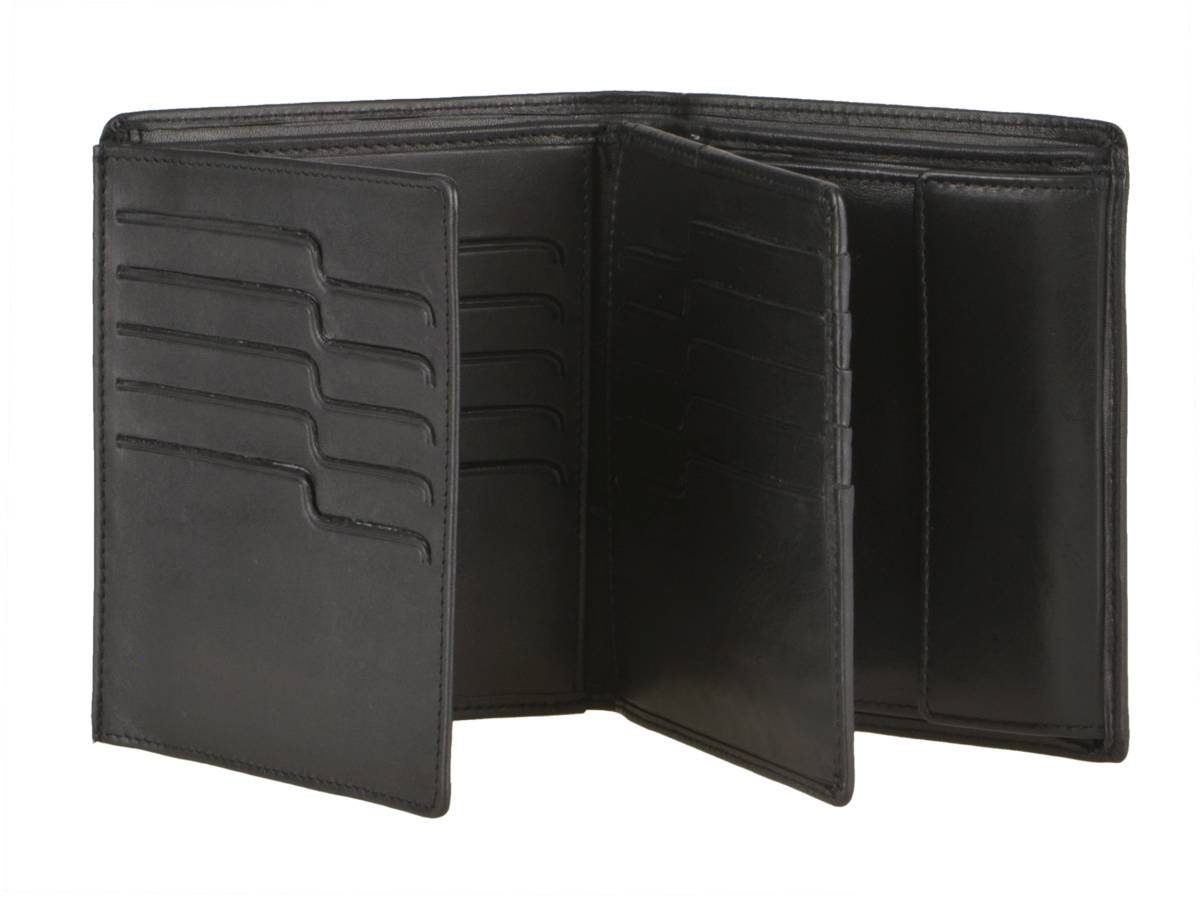 Esquire Geldbörse Harry (oA), Geldbeutel, Herrenbörse, mit RFID Schutz, Leder, 25 Kartenfächer