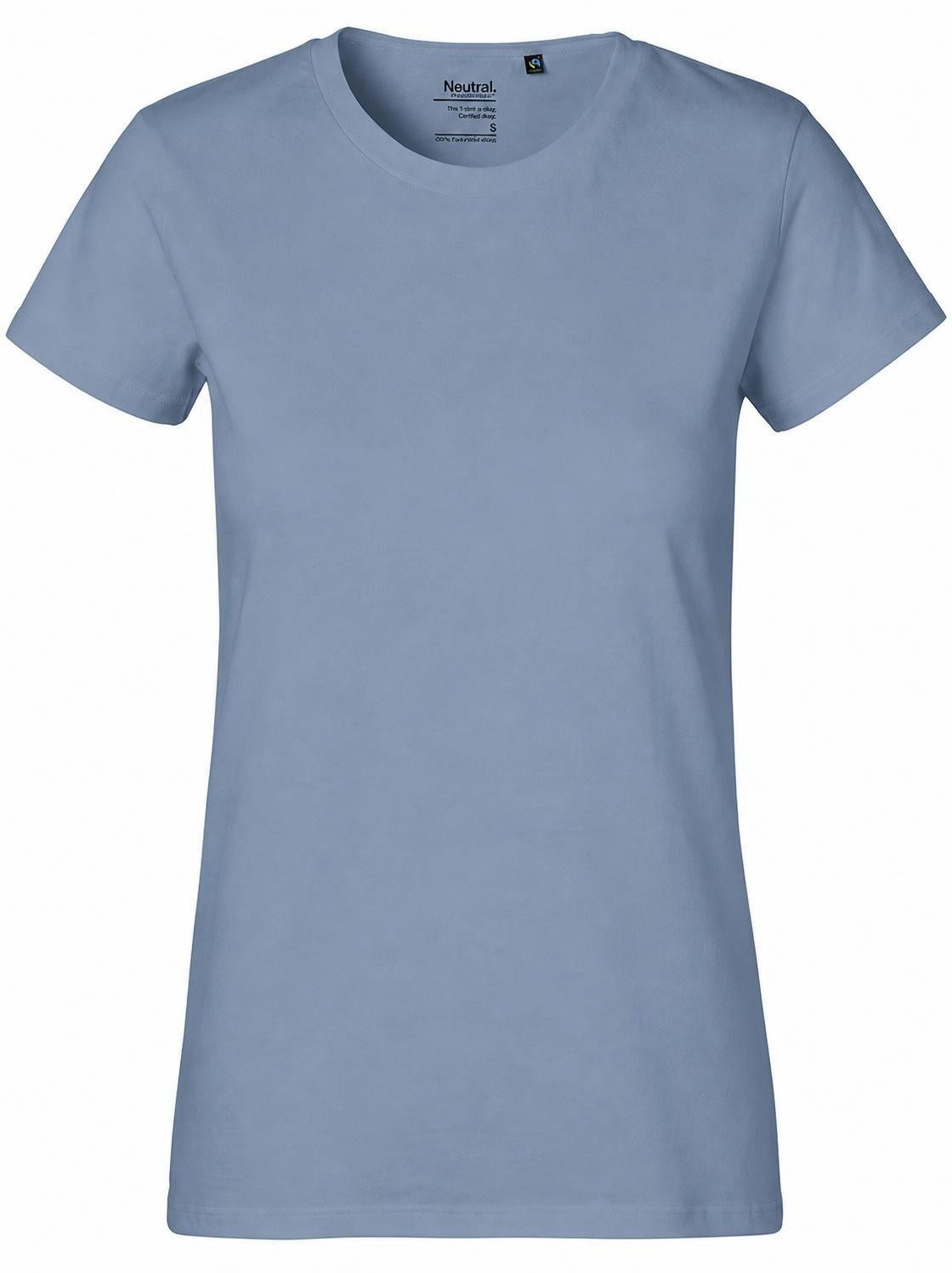 Neutral Rundhalsshirt Damen Classic T-Shirt / 100% Fairtrade Baumwolle