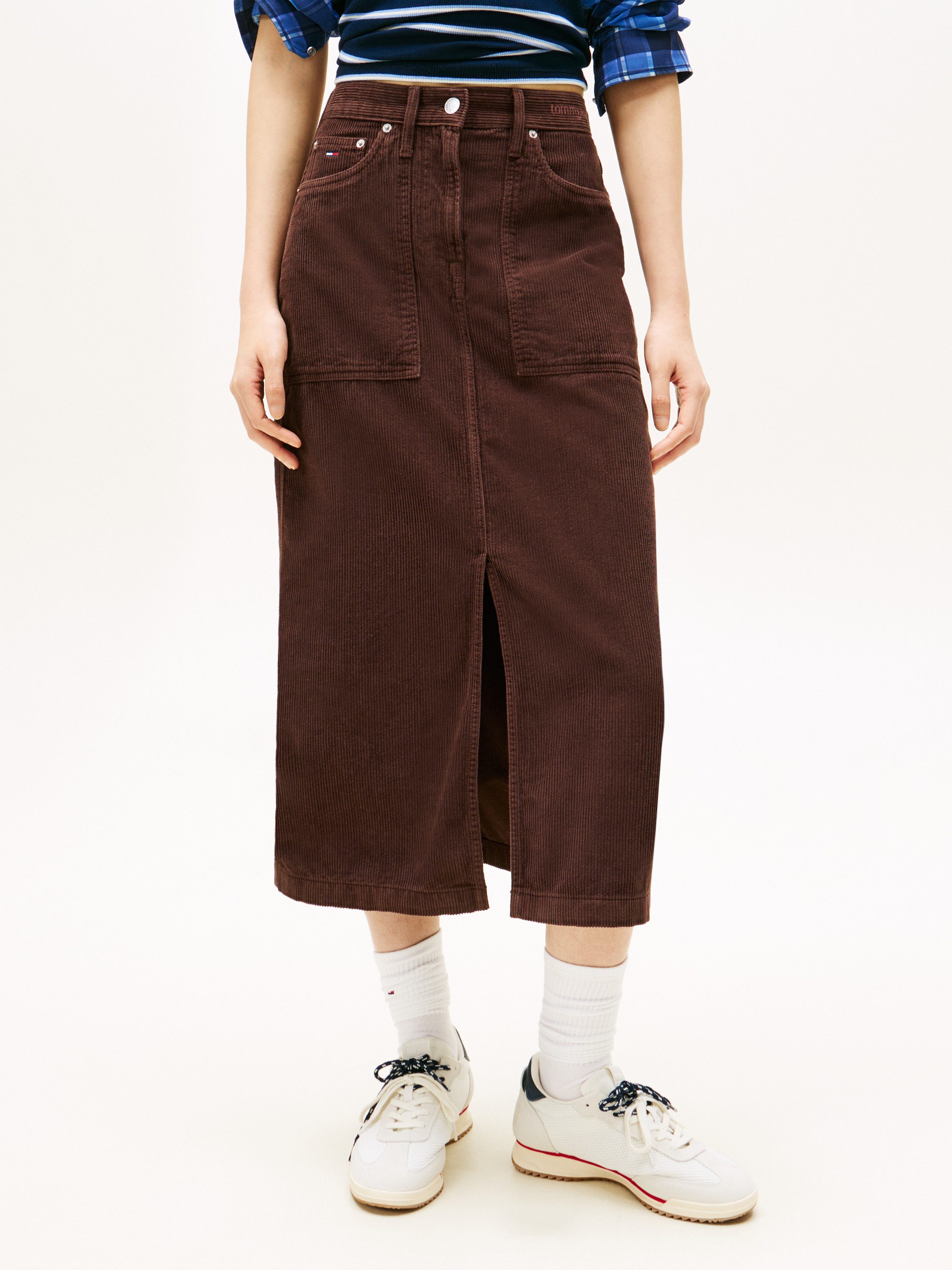 Tommy Jeans Cordrock TJW CLAIRE UTILITY SKIRT CORD