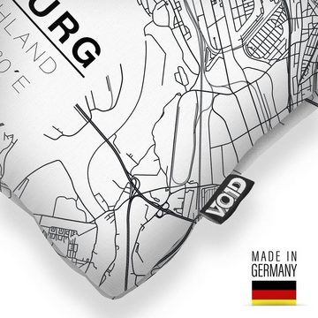 Kissenbezug, VOID (1 Stück), Hamburg Deutschland Reeperbahn Stadtkarte Stadtplan Landkarte