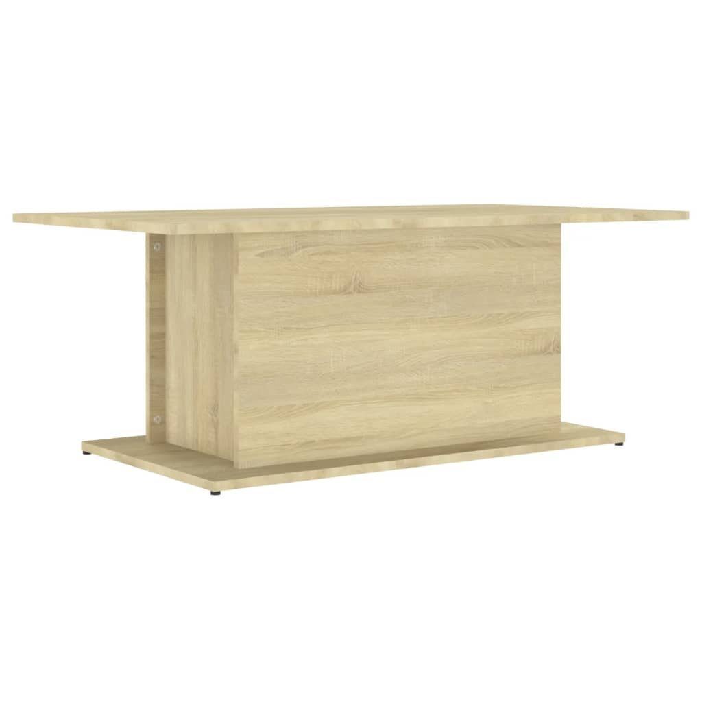 vidaXL Couchtisch Couchtisch Sonoma-Eiche 102x55,5x40 cm Holzwerkstoff (1-St)