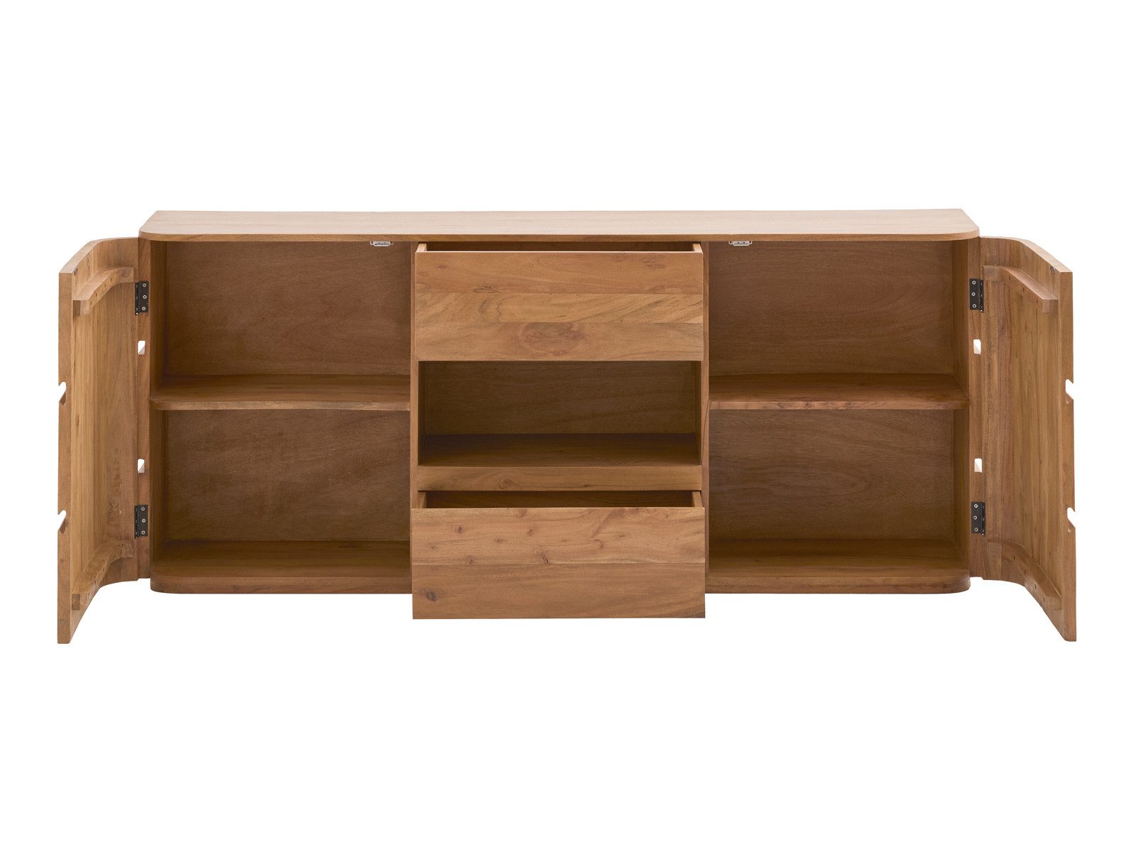 massivum Sideboard TV-Sideboard Kala Akazie braun (13 St)