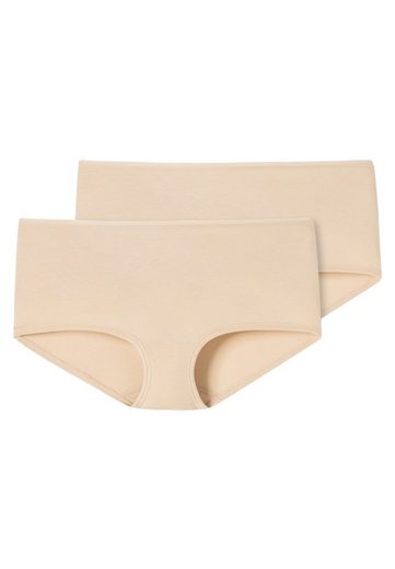 Schiesser Panty »2er Pack 95/5 Organic« (2 Stück) Shorts - Besonders flache Nähte und supersofter Bund, Optimaler Tragekomfort, Seidigweiche, elastische Single-Jersey-Qualität