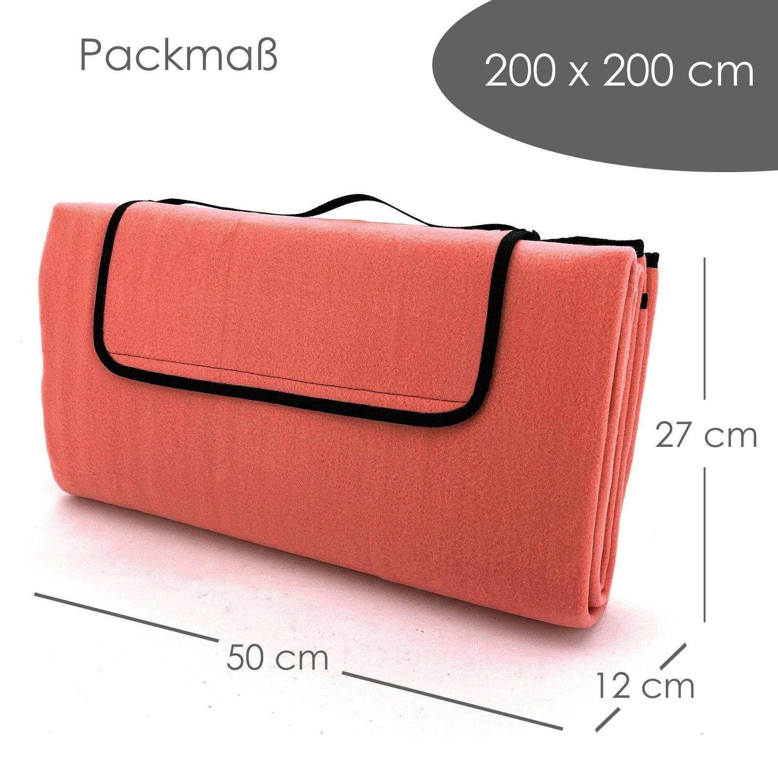 Picknickdecke Outdoor Strandmatte Isomatte Campingdecke waschbar, günstig online kaufen