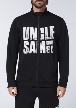 Uncle Sam Sweatjacke im Logo-Look