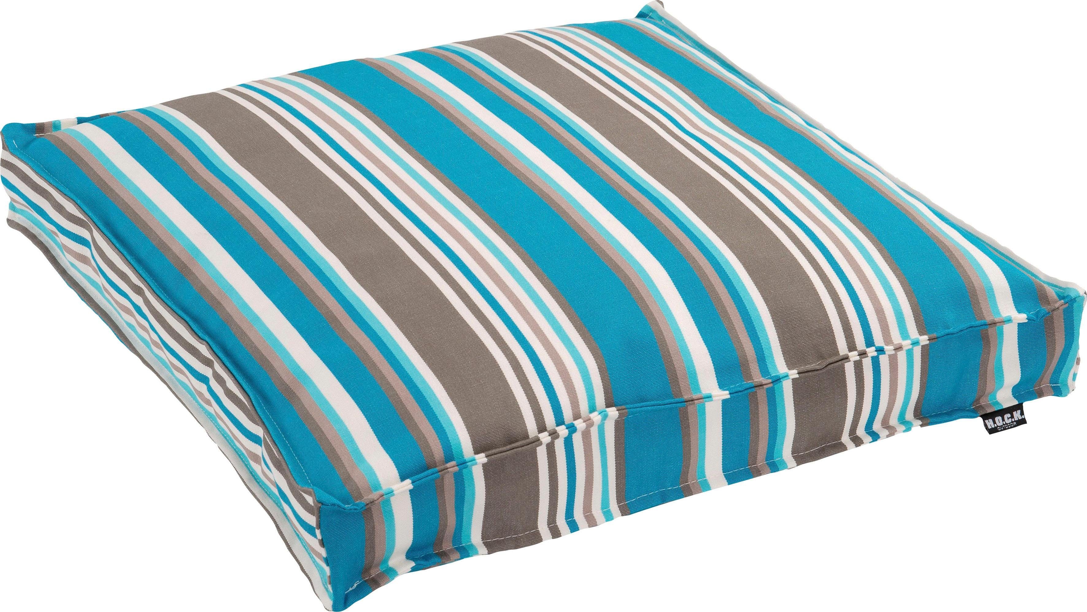 H.O.C.K. Sitzkissen Yucatan, mit bunten Streifen