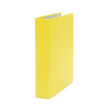 Livepac Office Aktenordner 4x Ringbuch / DIN A5 / 2-Ring Ordner / je 1x grau, gelb, orange und li