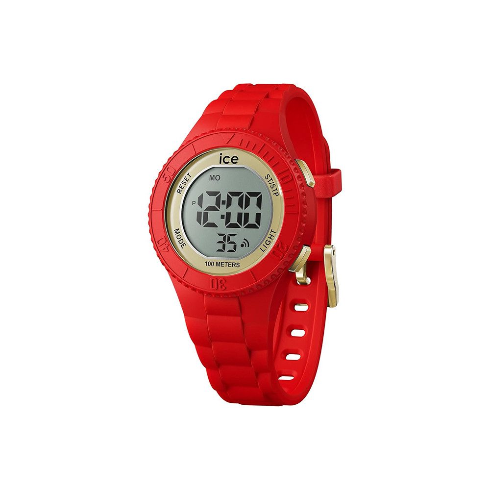ice-watch Digitaluhr Ice-Watch Ice Digit Red Gold (S) 021620, Ice-Watch Ice Digit Red Gold (S)