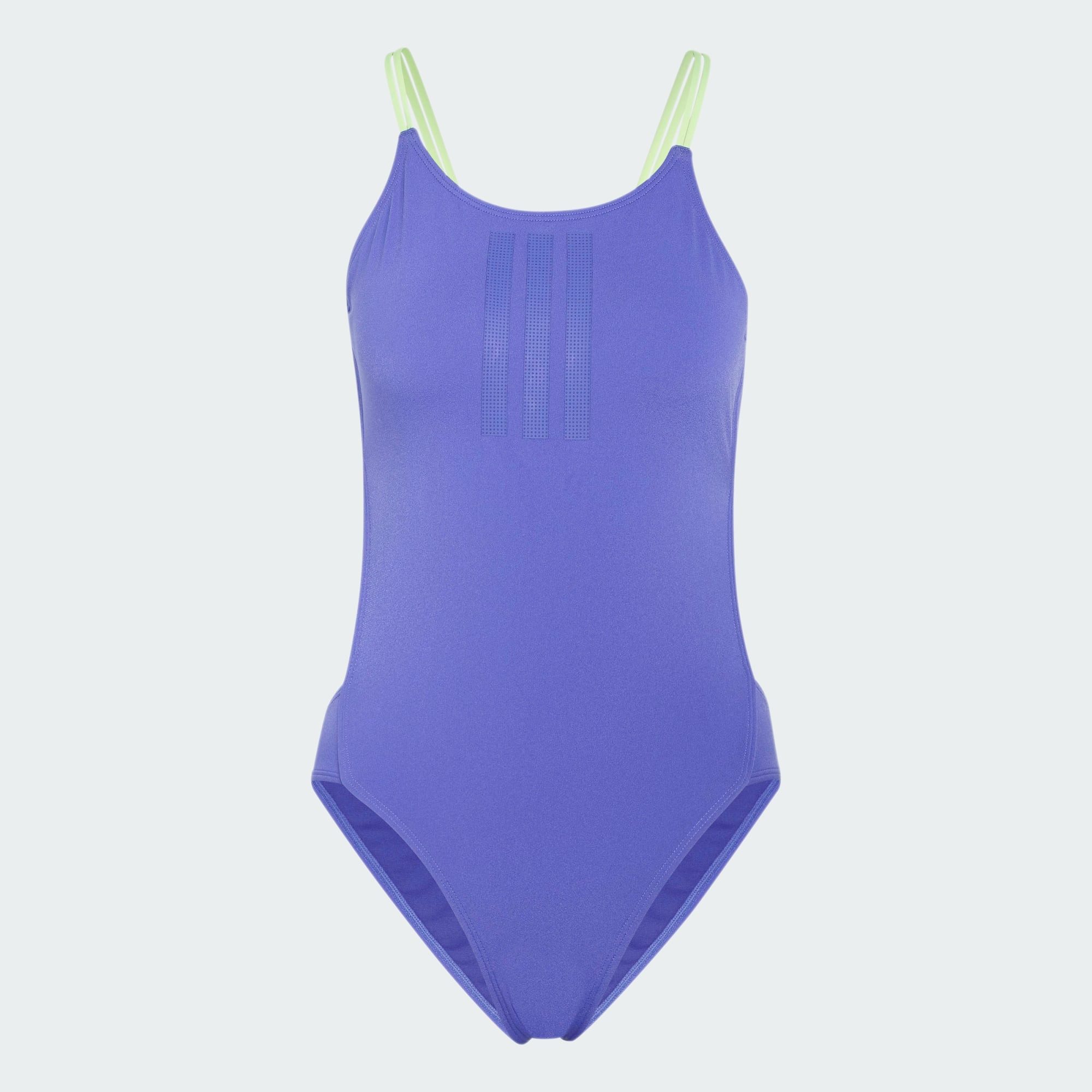 adidas Performance Badeanzug RIPSTREAM 3-STREIFEN TIE BACK BADEANZUG (1-St)