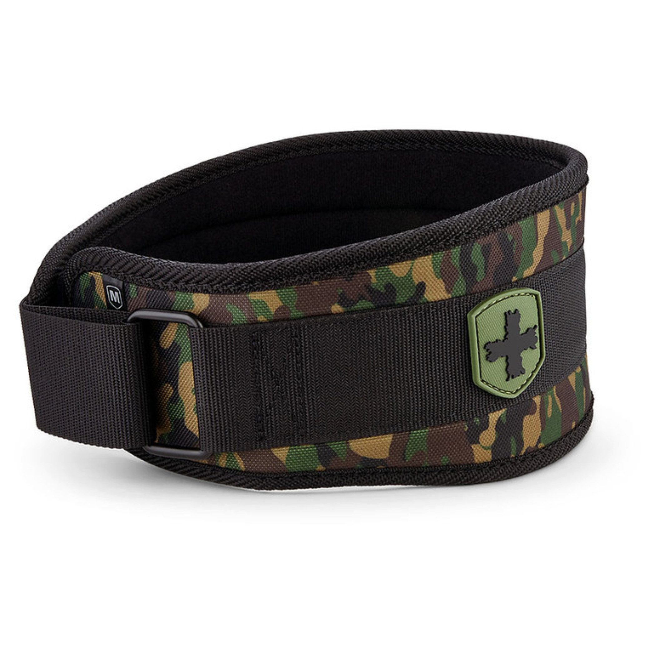 Harbinger Dip-Gürtel Harbinger Foam Core Lifting Belt 4,5 inch WOODLAND CAMO S