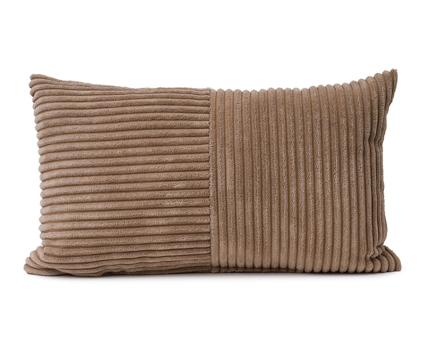 Gözze Zierkissen GÖZZE Kissen ANAFI taupe BHT 50x8x30 cm braun Dekokissen