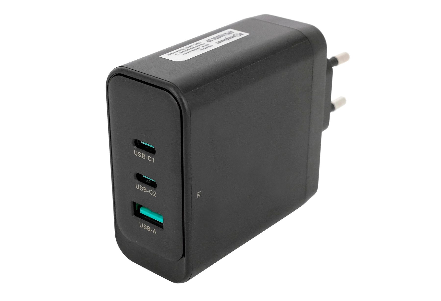 PowerSmart APQ102050.3P Batterie-Ladegerät (USB C Ladegerät 100W, 3-Ports USB C Netzteil, PD Ladegerät mit PPS, GaN Schnellladegerät kompatibel mit MacBook Pro/Air, iPad, Laptop, iPhone 17/16/15/14, Galaxy S25, Pixel)
