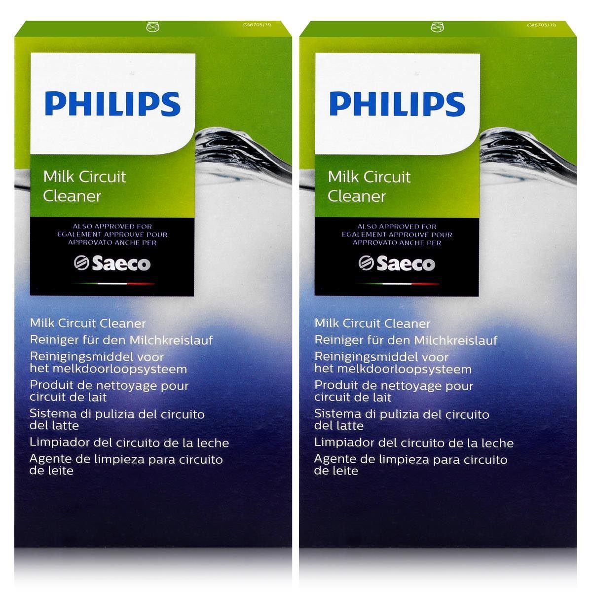 Philips Saeco Reiniger für Milchkreislauf 6x2g - CA6705/10 (2er Pack) Milchsystem-Reiniger