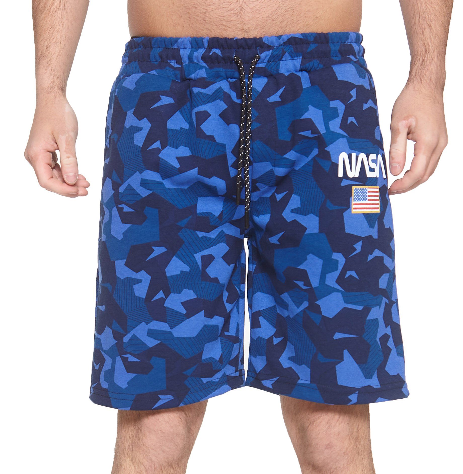 Iuter Baumwolle Shorts & Bermudashorts in Blau für Herren Herren Bekleidung Kurze Hosen Bermudas 