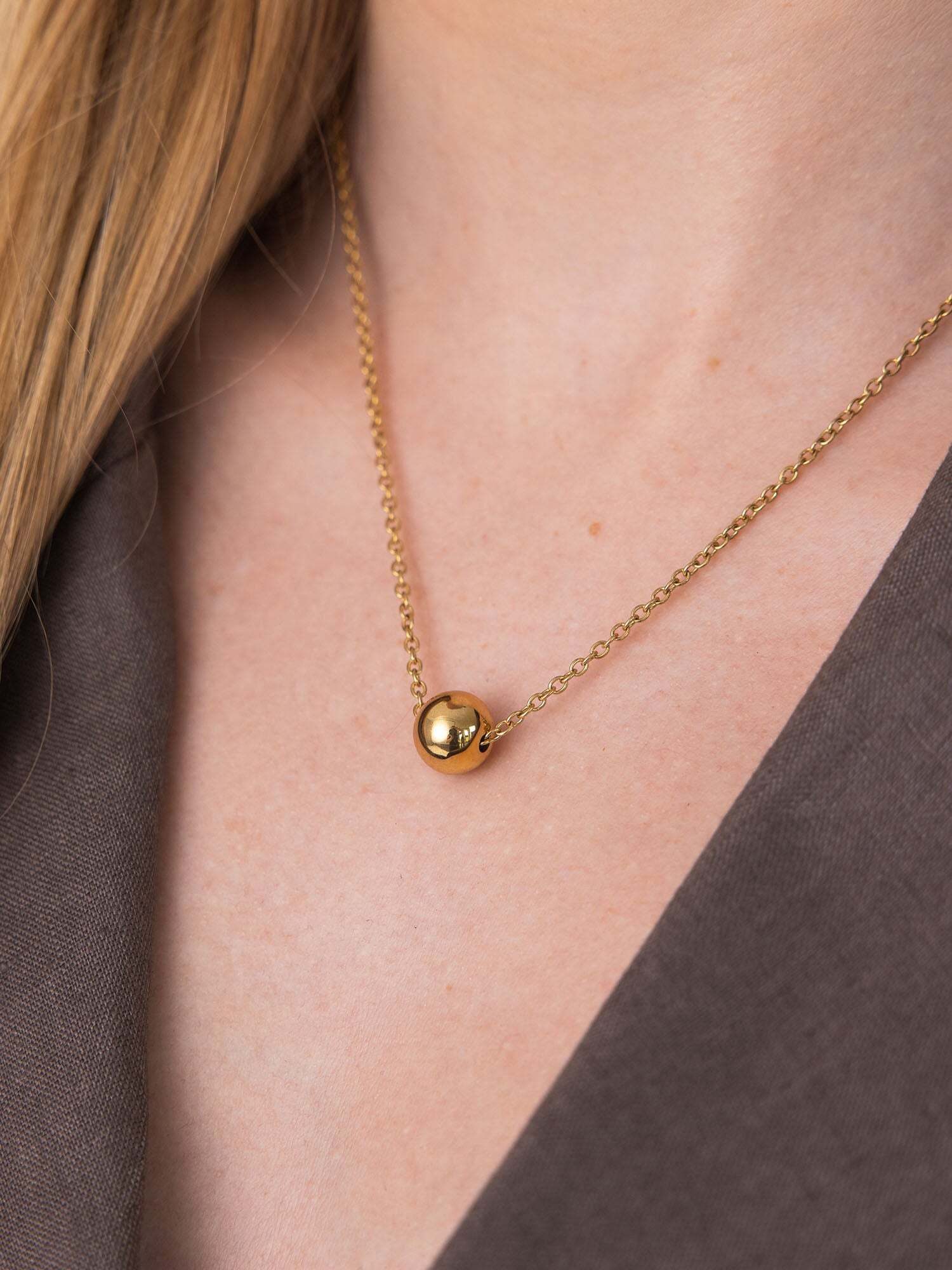 Purelei Kette mit Anhänger Minimalist Orb (Kette) – Bild 4 von 4