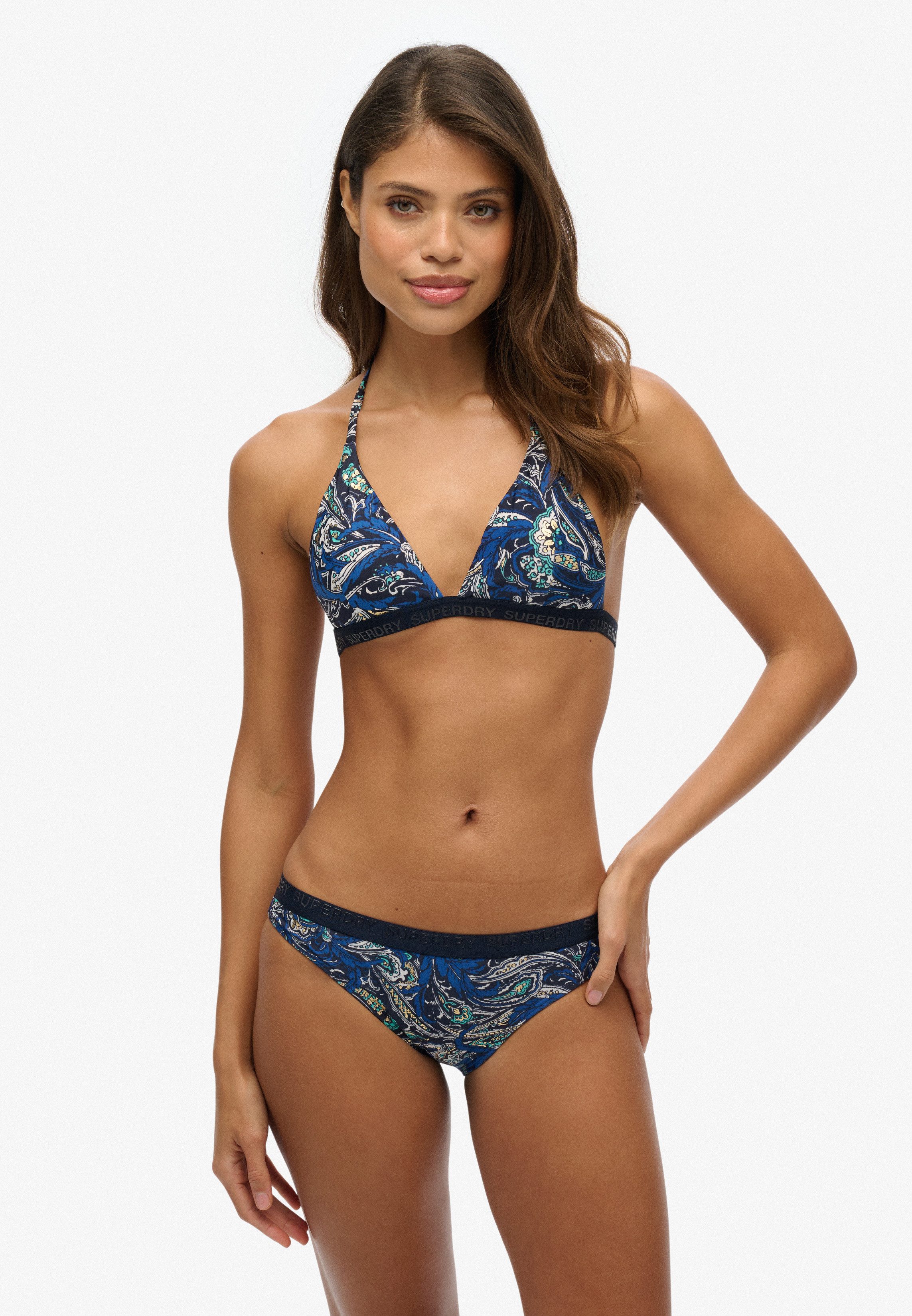Superdry Triangel-Bikini-Top PRINT TRIANGLE BIKINI TOP günstig online kaufen