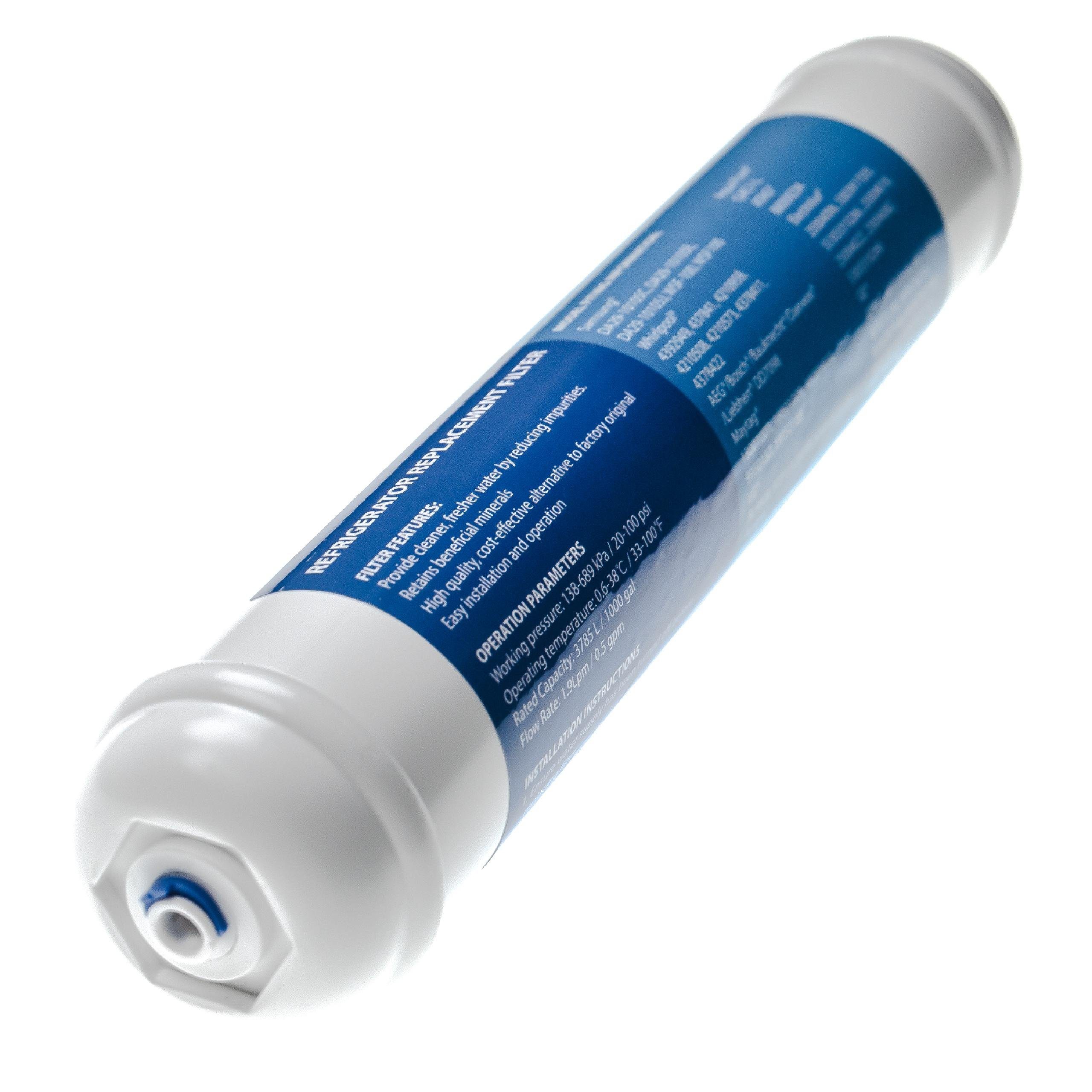vhbw Wasserfilter, Zubehör für LG Electronics GW-L227YLQA, GW-L227YLQK, GW-L227YLQV, GW-L227YSLV, passend für LG Electronics GW-L227YLQA, GW-L227YLQK, GW-L227YLQV, GW-L227YSLV Kühlschrank