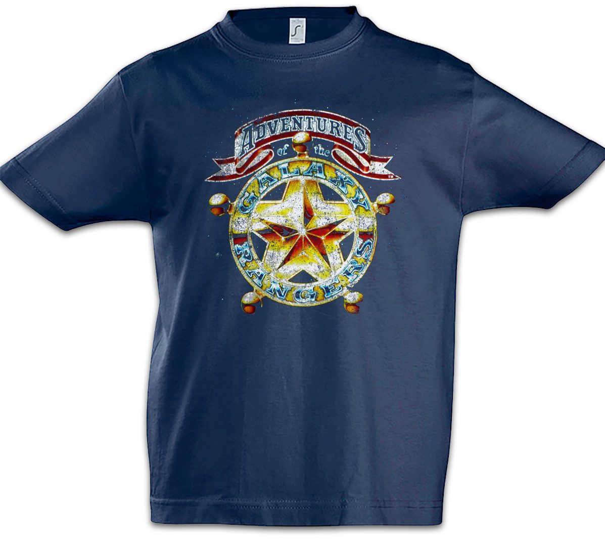 Print-Shirt Adventures Of The Galaxy Rangers Kinder T-Shirt Cartoon Comic Kult TV