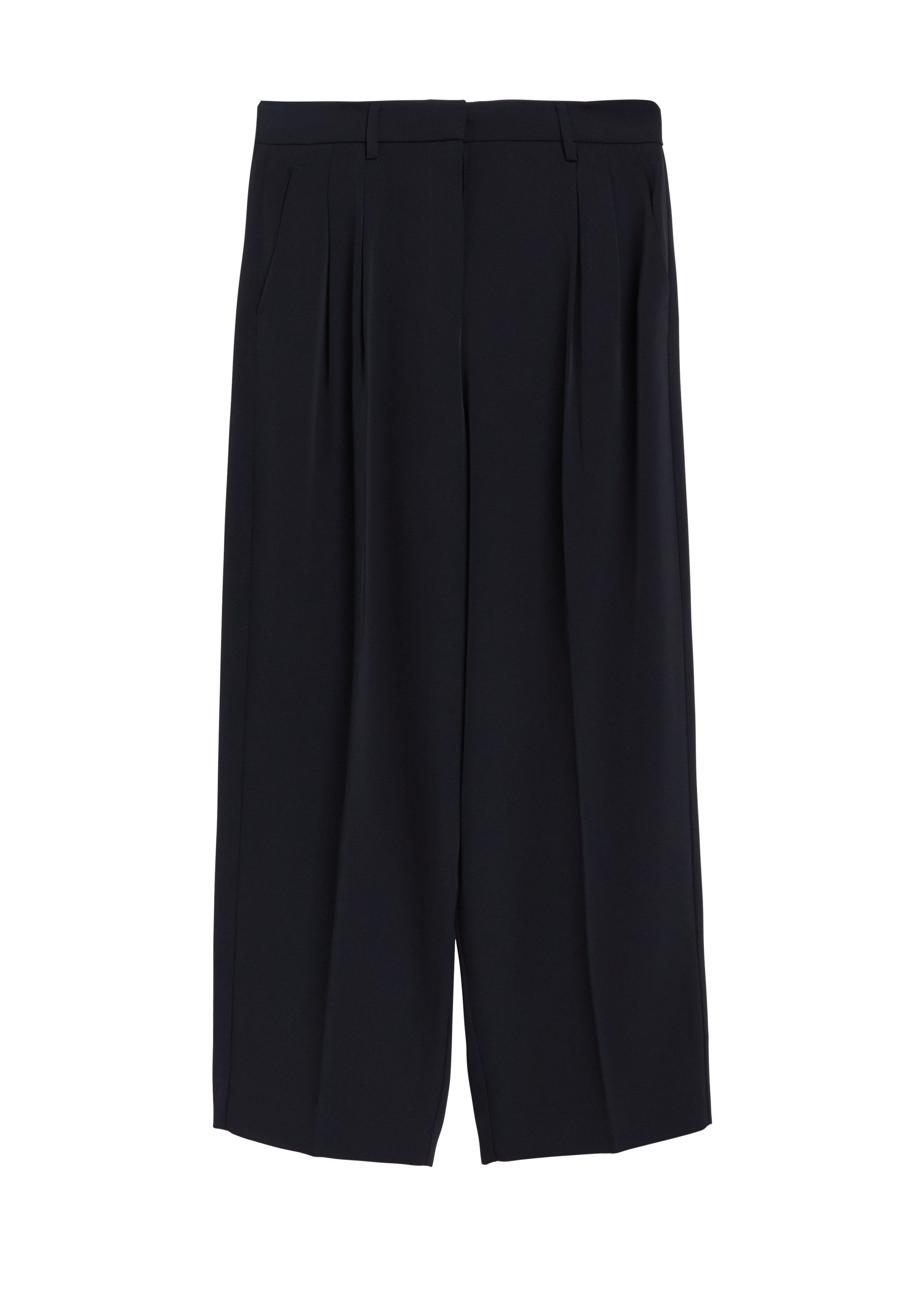comma 7/8-Hose Hose Bundfaltenhose in Ankle-Länge