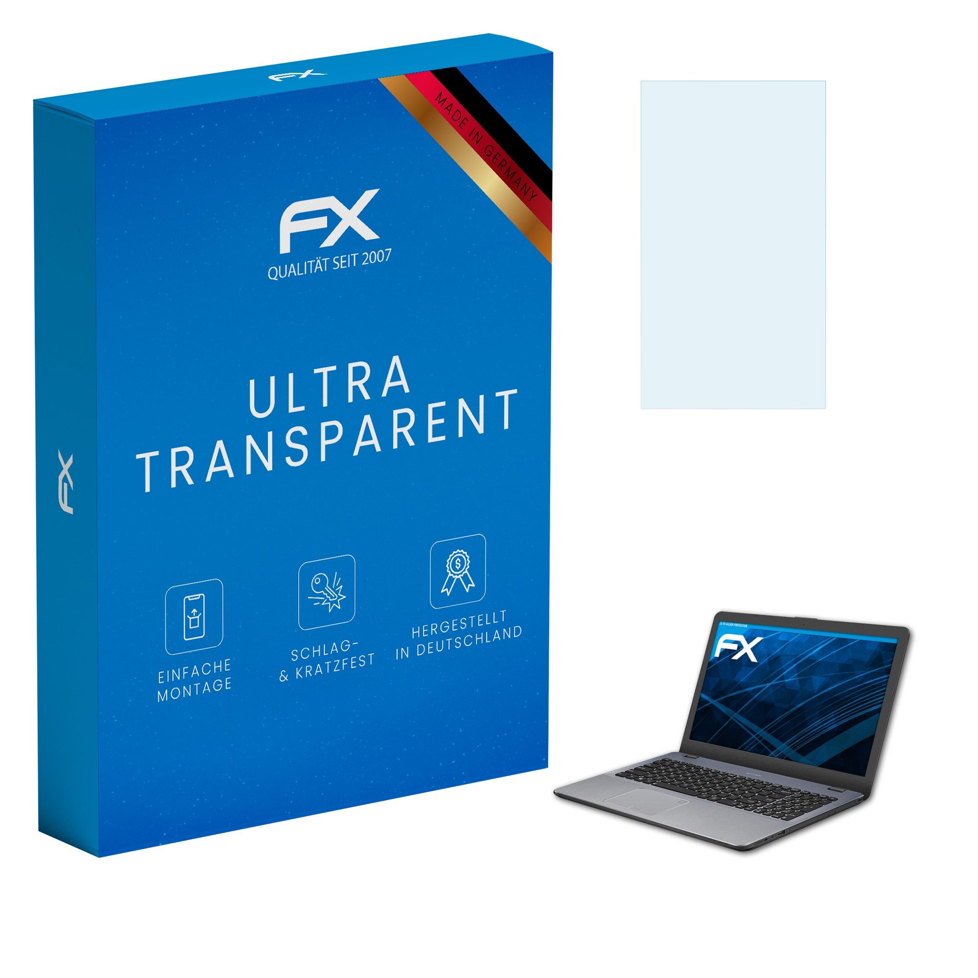 Schutzfolie Displayschutz für Asus VivoBook 15 X542UA