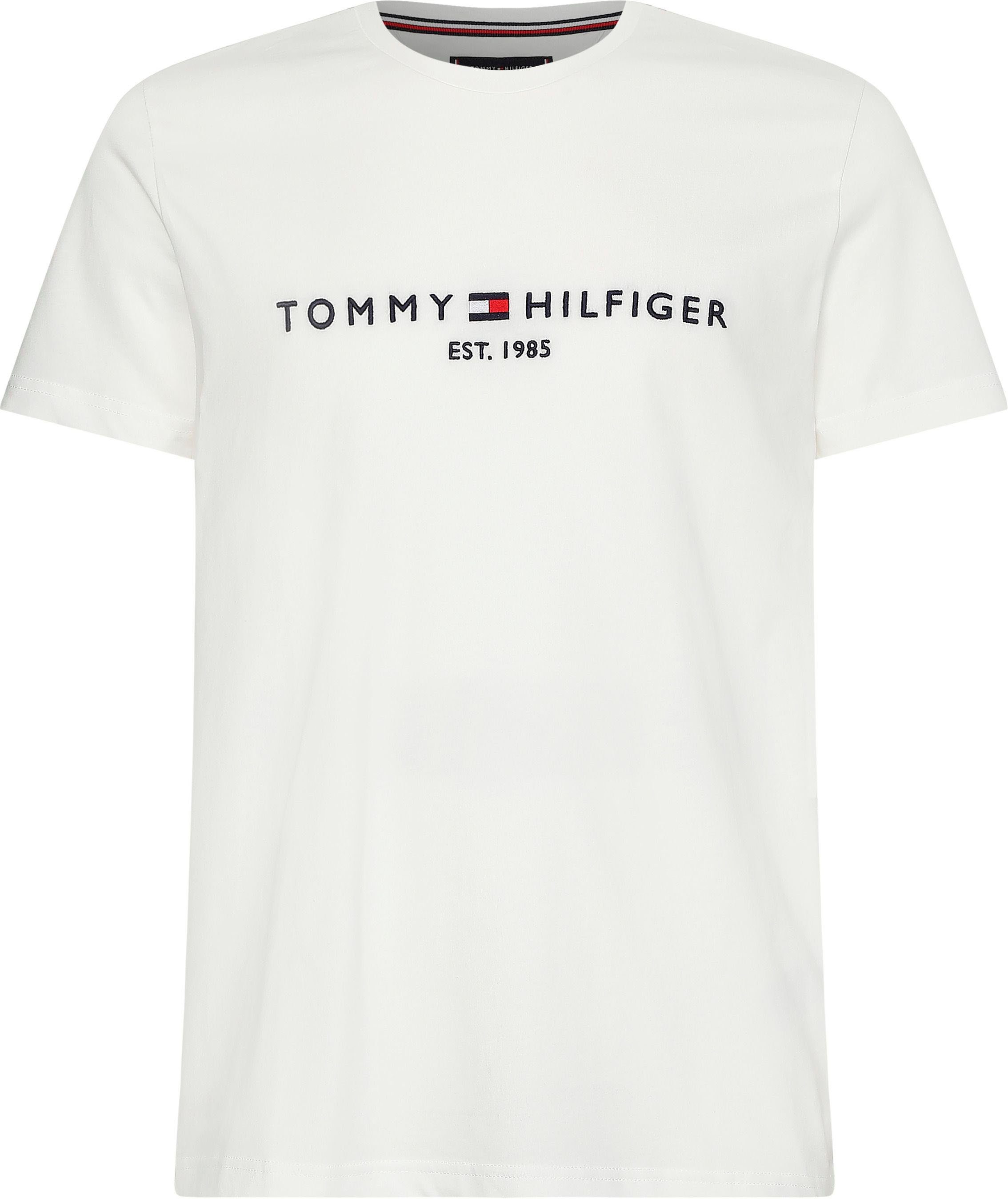 Tommy Hilfiger Big & Tall T-Shirt BT-TOMMY LOGO TEE-B White | T-Shirts