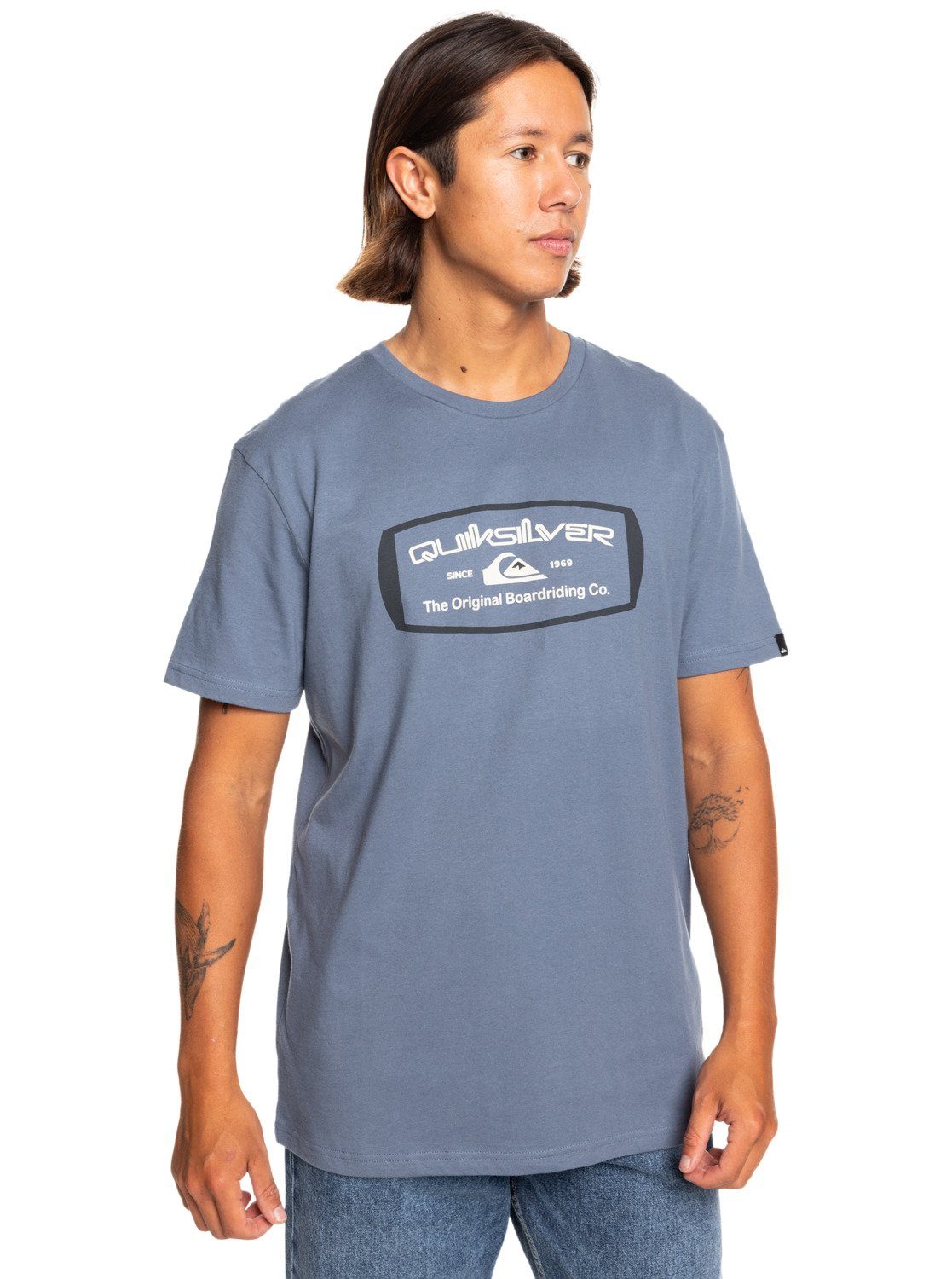 Quiksilver T-Shirt Qs Mind Barrel Bering Sea