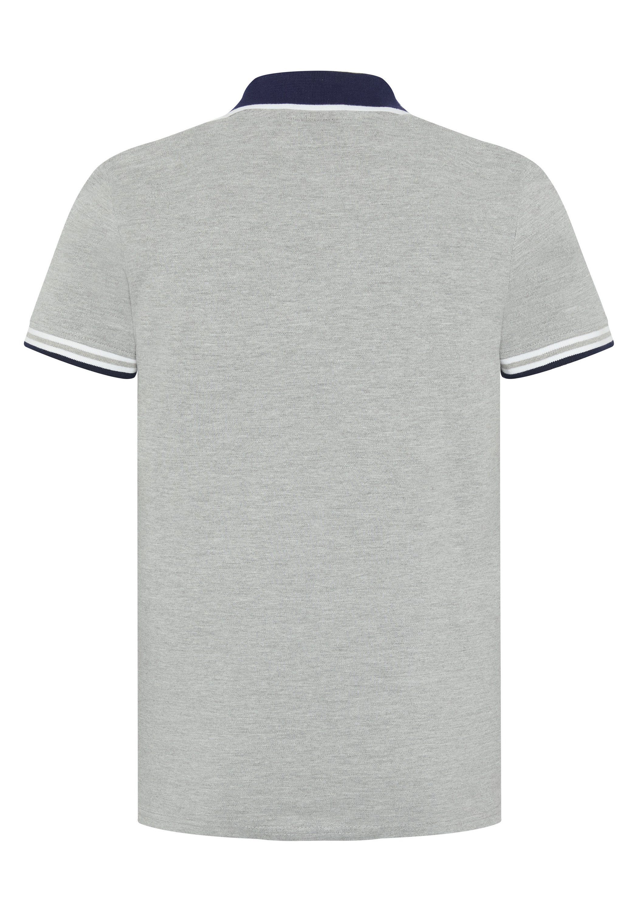 Polo Sylt Poloshirt mit Kontrast-Akzenten