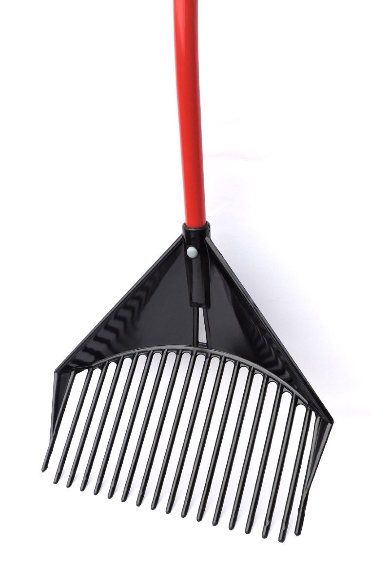 Golden Gark® Gartenrechen Innovativer Rechen, 39,00 cm Arbeitsbreite, mit 110,00 cm langem Stiel, (Komplett-Rechen, mit Anleitung), Ein Rechen - drei Funktionen