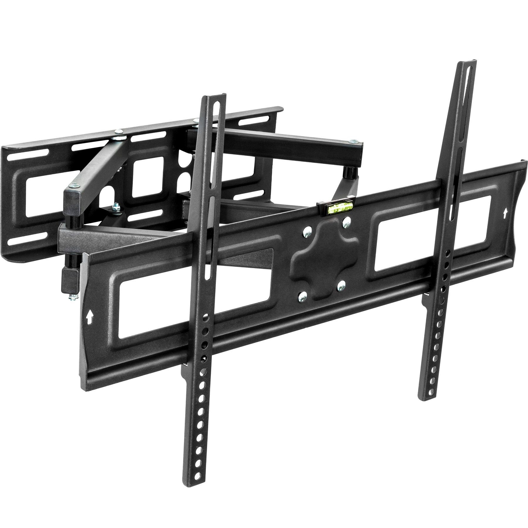 tectake TV Wandhalterung neigbar, schwenkbar für 32" TV-Wandhalterung, (mit Montagematerial, Hohe Qualität)