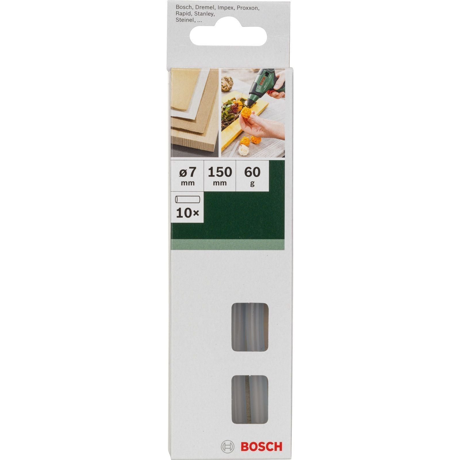 BOSCH Klebesticks Bosch Klebestick-Set Cristal 10tlg. 7 x 150 mm 60 g - 2609256A04