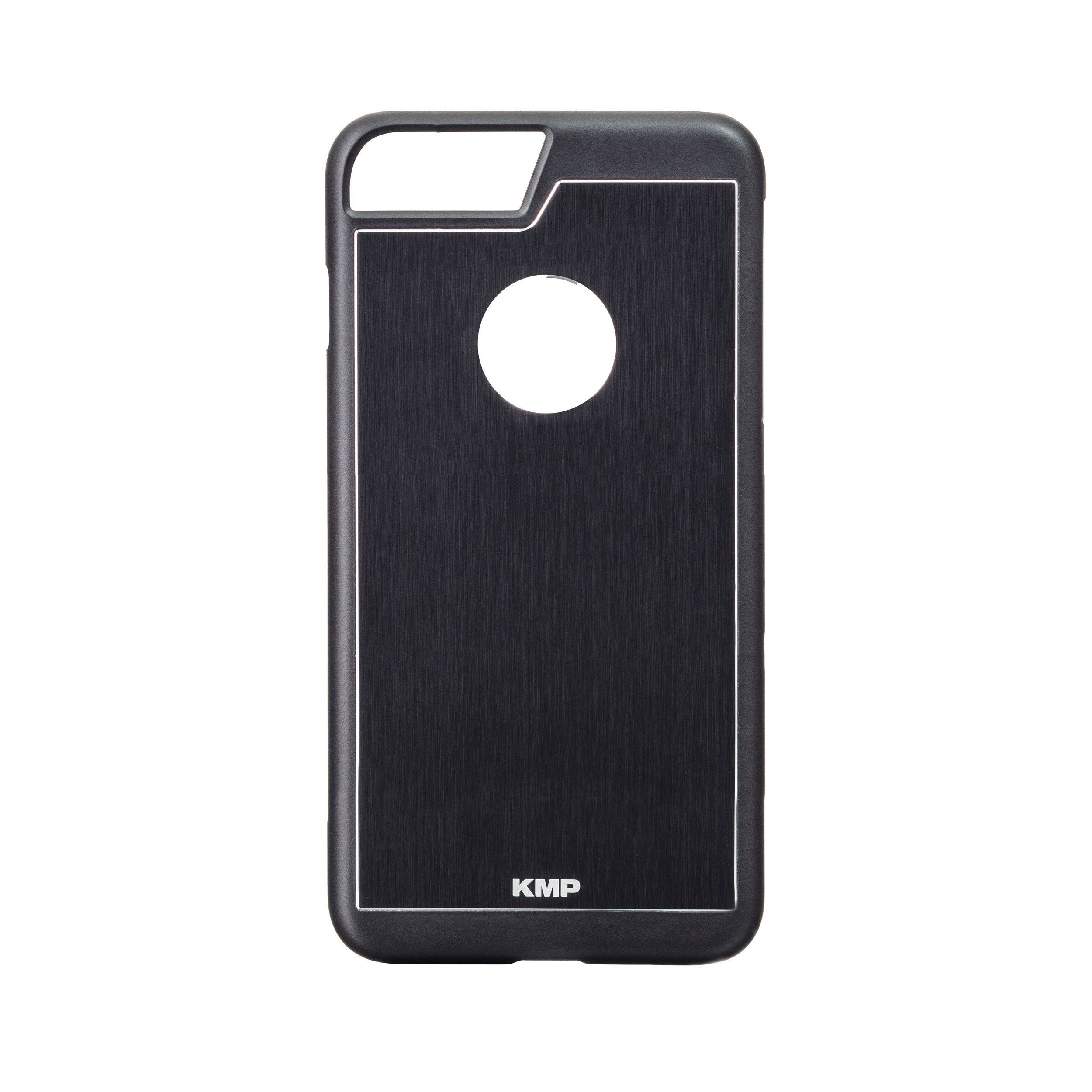 KMP Creative Lifesytle Product Handyhülle Aluminium Schutzhülle für iPhone 7 Plus Black 5,5 Zoll