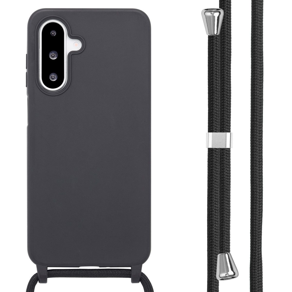 imoshion Handyhülle imoshion SilikonHülle mit Band Samsung Galaxy A26 - Schwarz