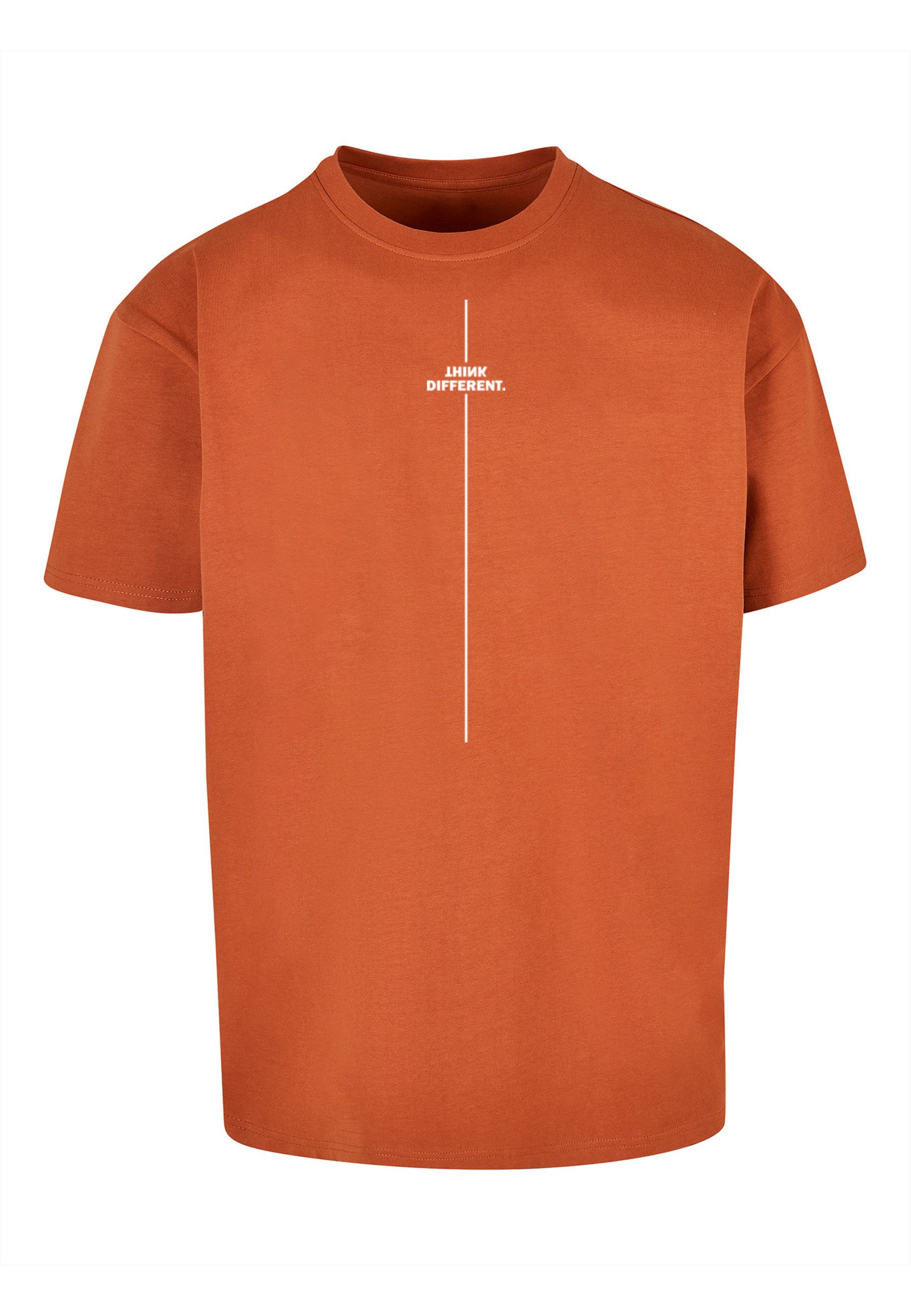 Merchcode T-Shirt Merchcode Herren Think Different Heavy Oversized Tee (1-tlg)